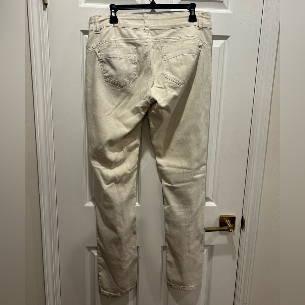ALLOY Emma Midrise Skinny Beige Tall Jeans - Picture 2 of 4